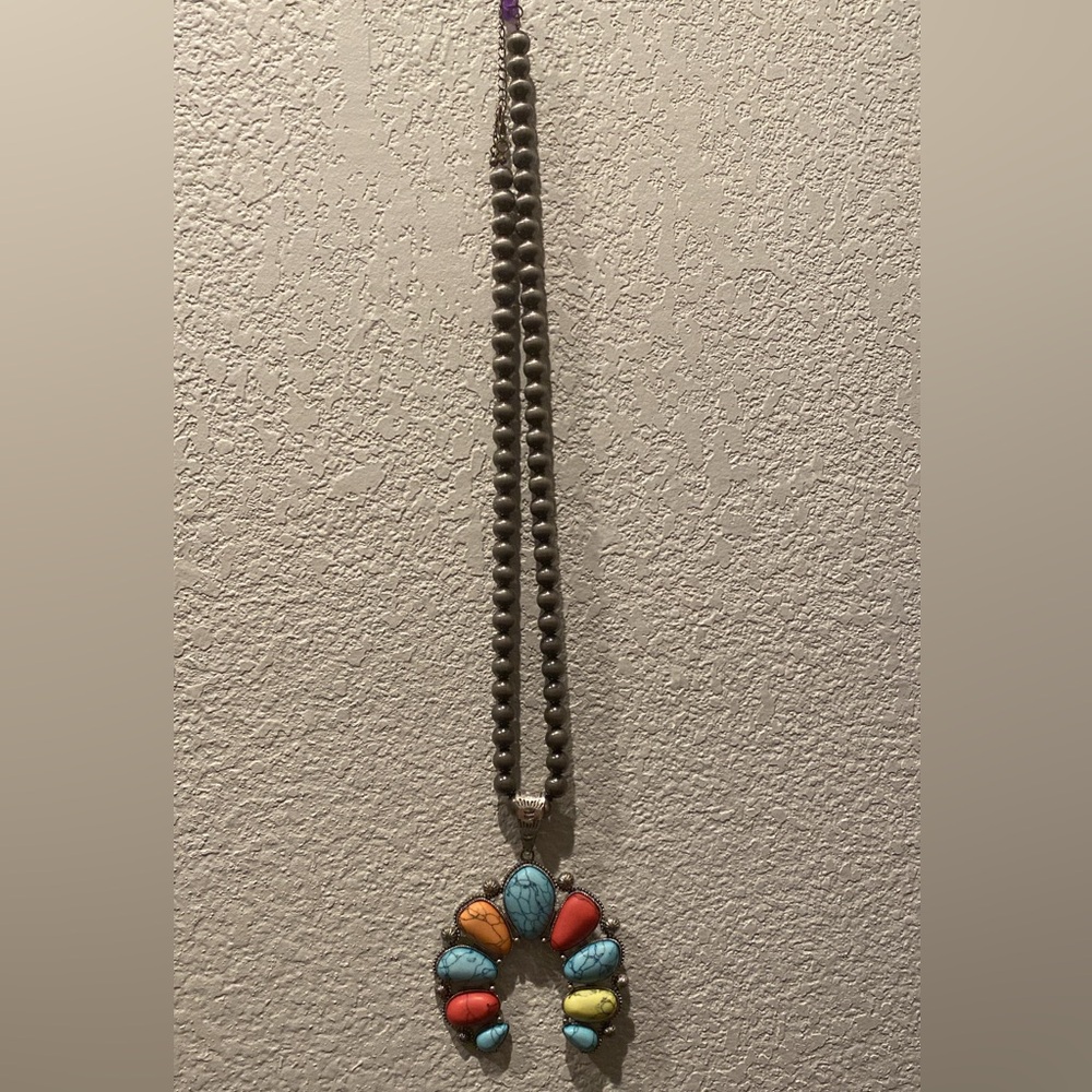 Navajo inspired necklace